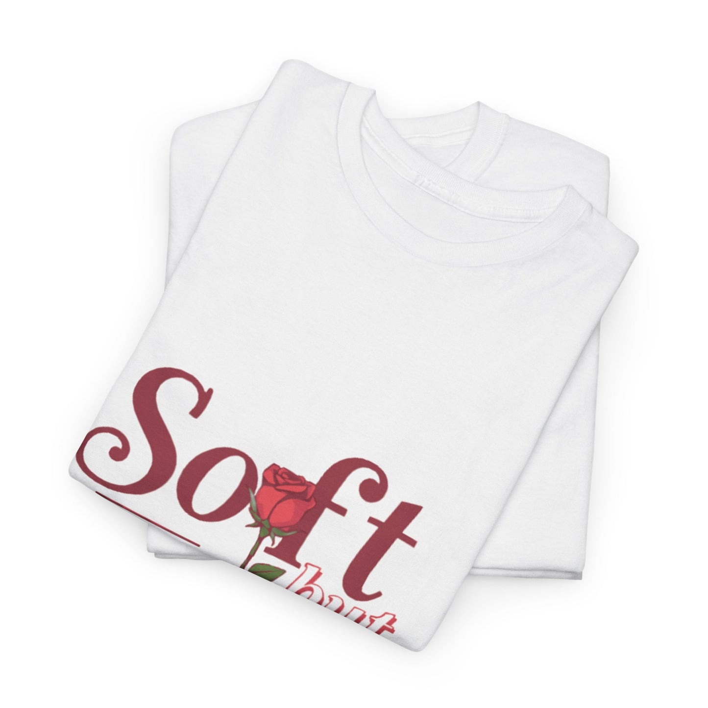 Soft but Strong Unisex Heavy Cotton Tee - Inspirational Graphic T-Shirt