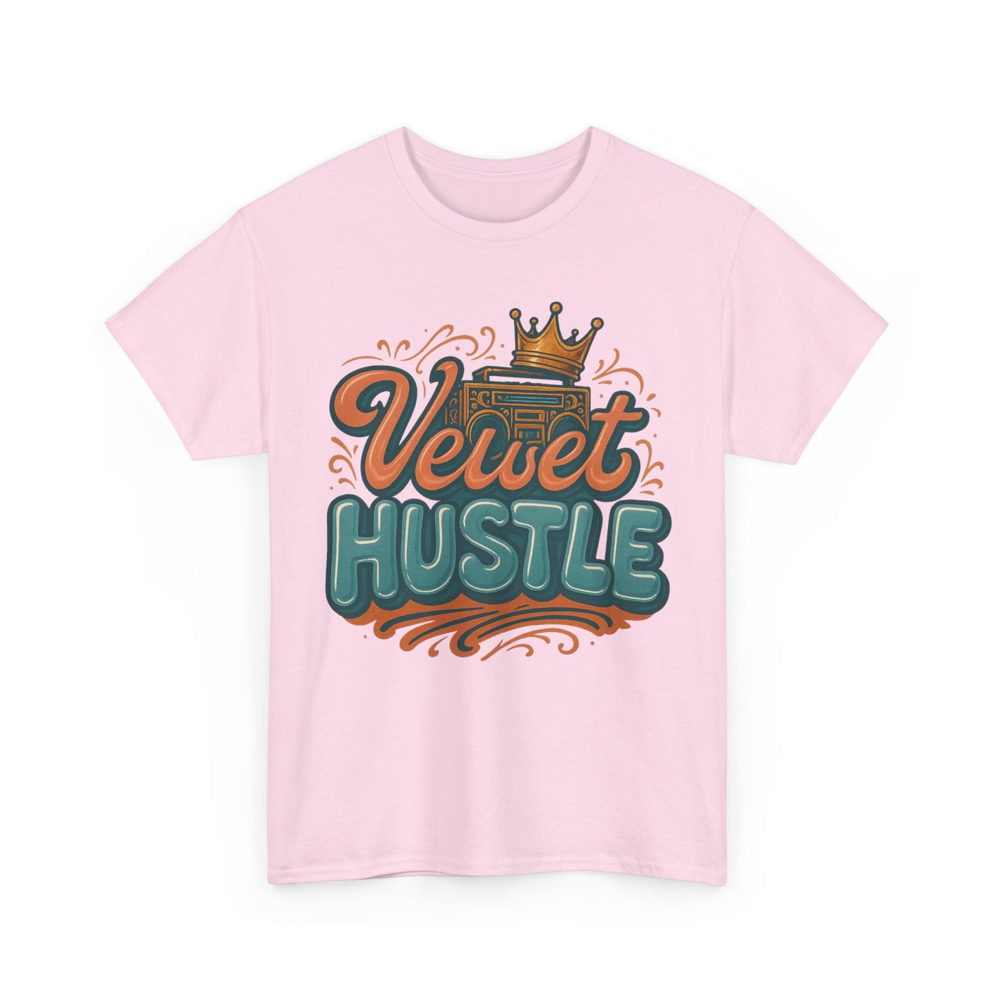 Unisex Heavy Cotton Tee - Velvet Hustle Graphic Tee