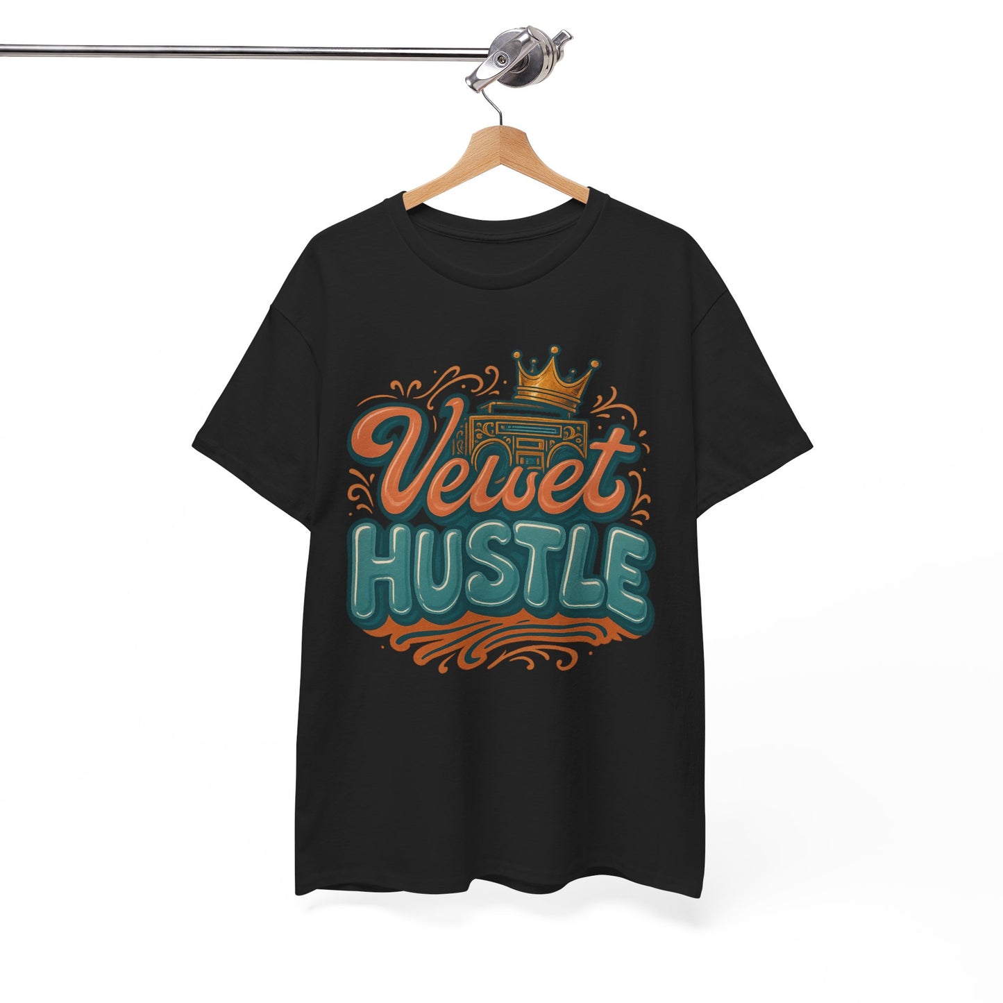 Unisex Heavy Cotton Tee - Velvet Hustle Graphic Tee