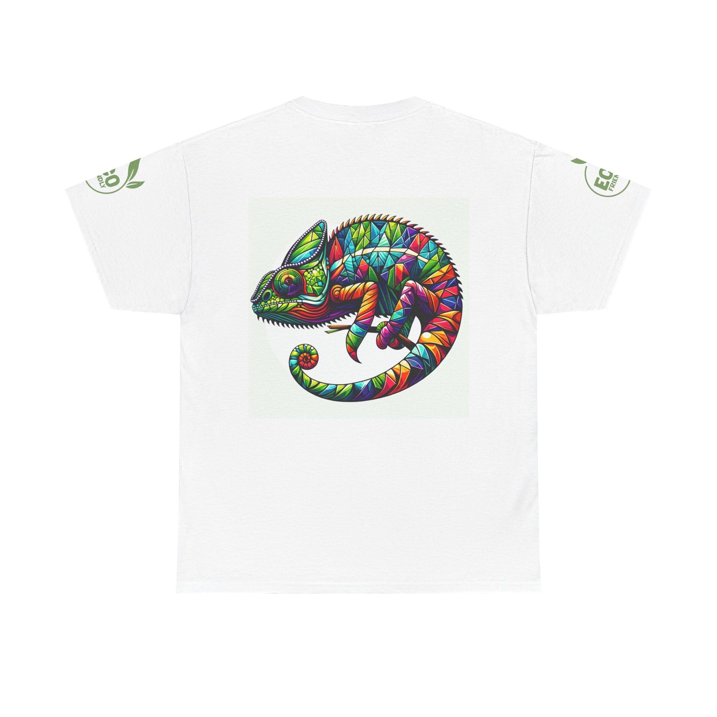 Colorful Chameleon Unisex Heavy Cotton Tee - "I Can Be Anything" Design