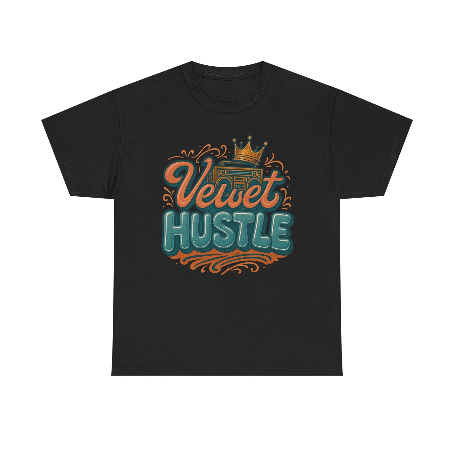 Unisex Heavy Cotton Tee - Velvet Hustle Graphic Tee