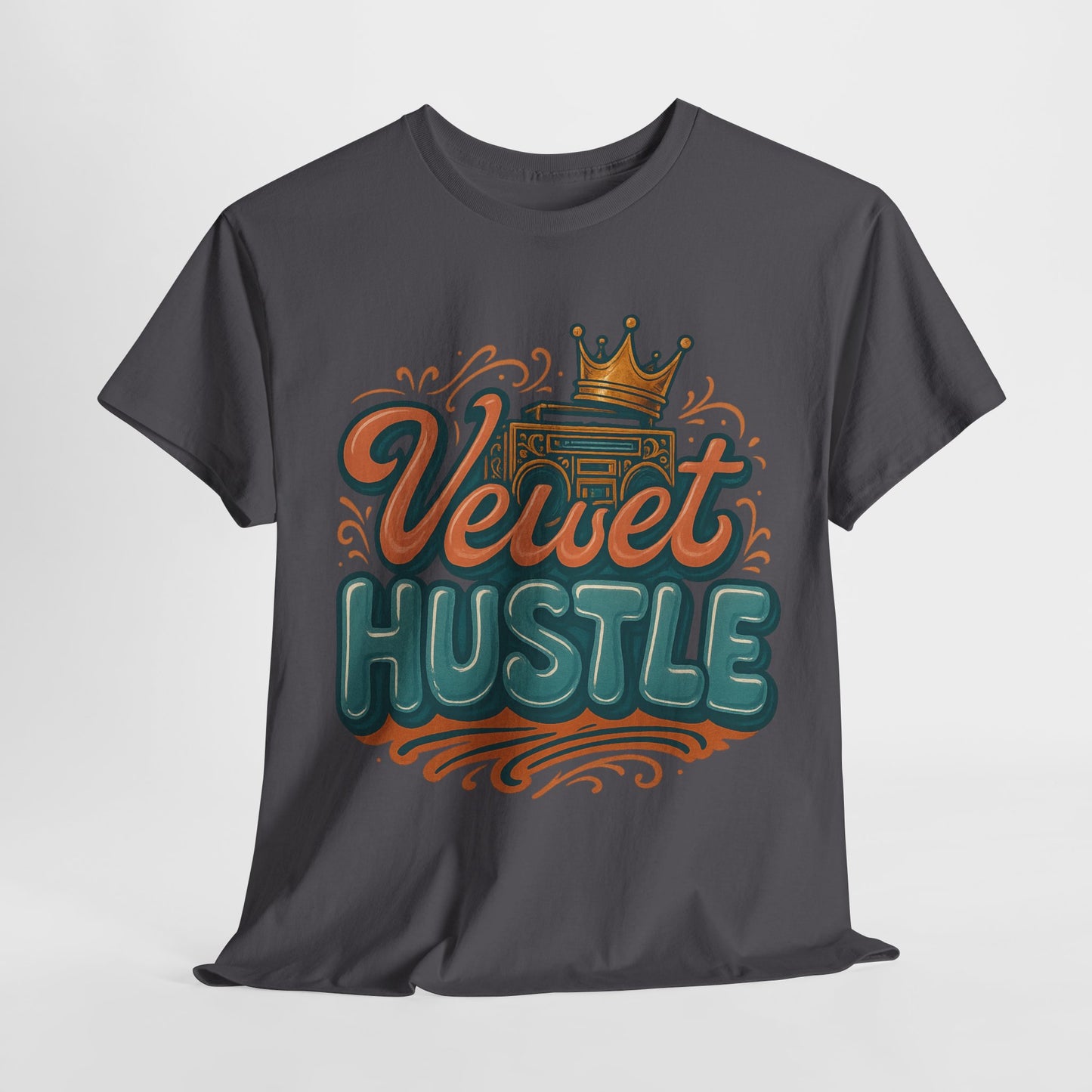 Unisex Heavy Cotton Tee - Velvet Hustle Graphic Tee