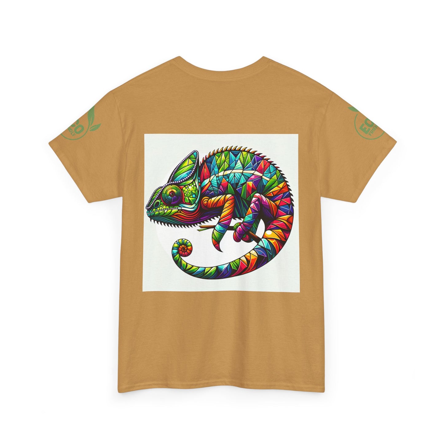 Colorful Chameleon Unisex Heavy Cotton Tee - "I Can Be Anything" Design