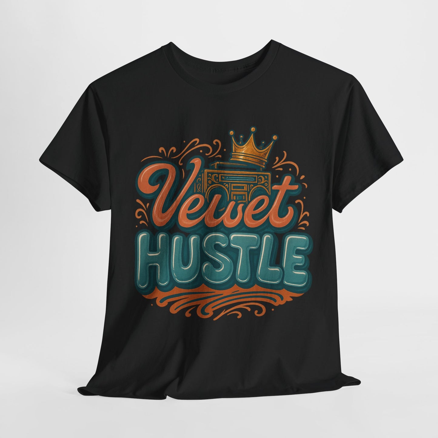 Unisex Heavy Cotton Tee - Velvet Hustle Graphic Tee