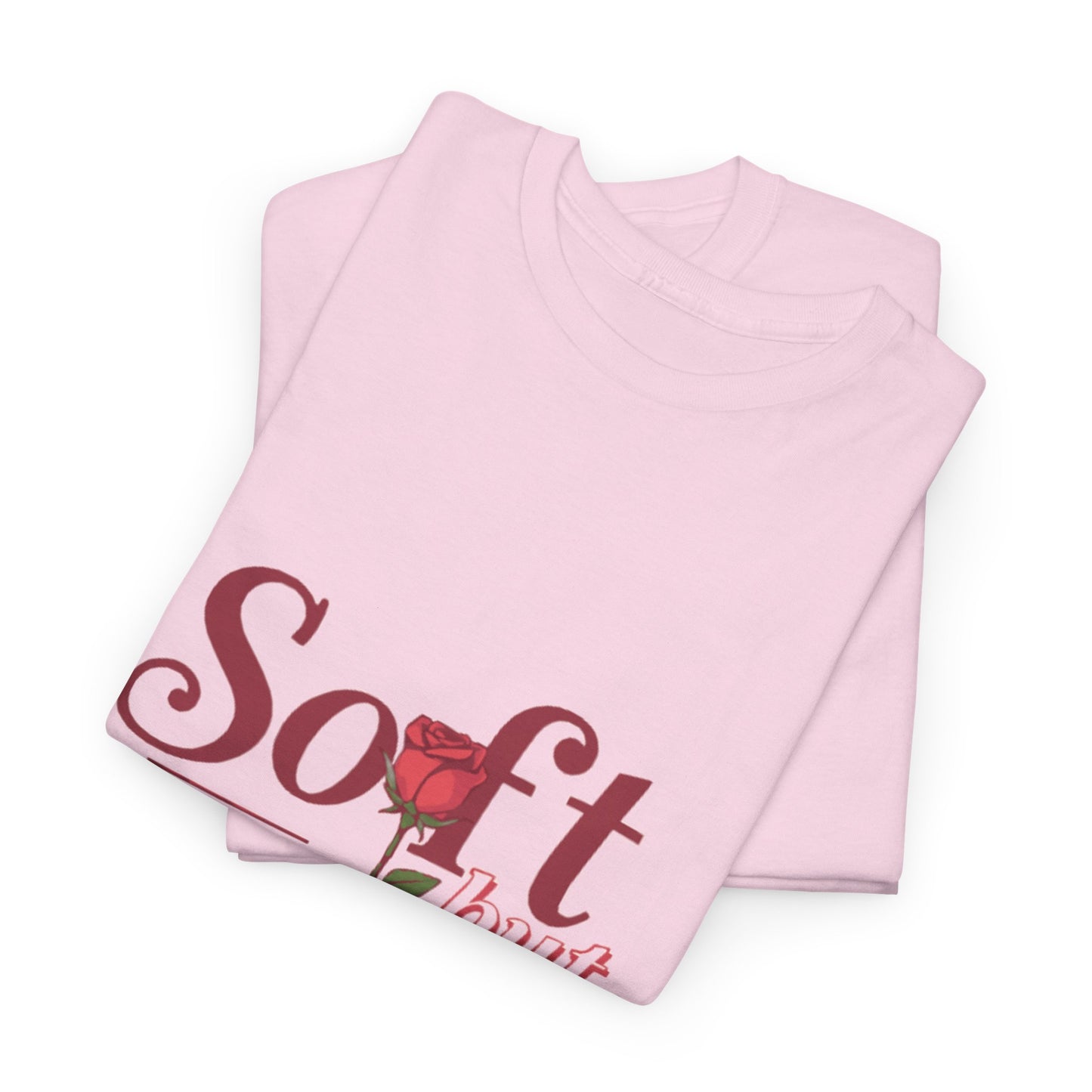 Soft but Strong Unisex Heavy Cotton Tee - Inspirational Graphic T-Shirt