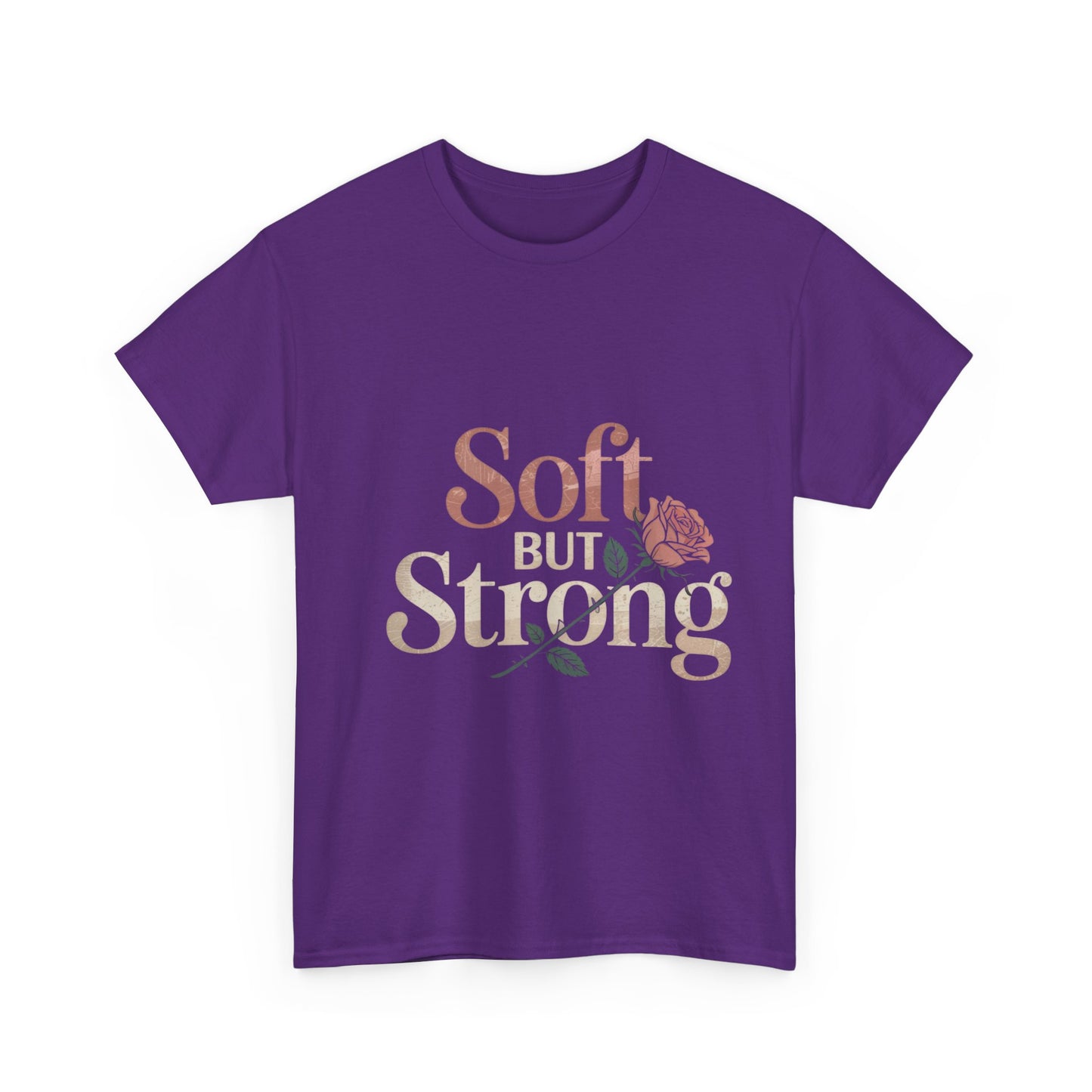 Soft But Strong Unisex Heavy Cotton Tee - Empowering Comfort for Everyday Wear