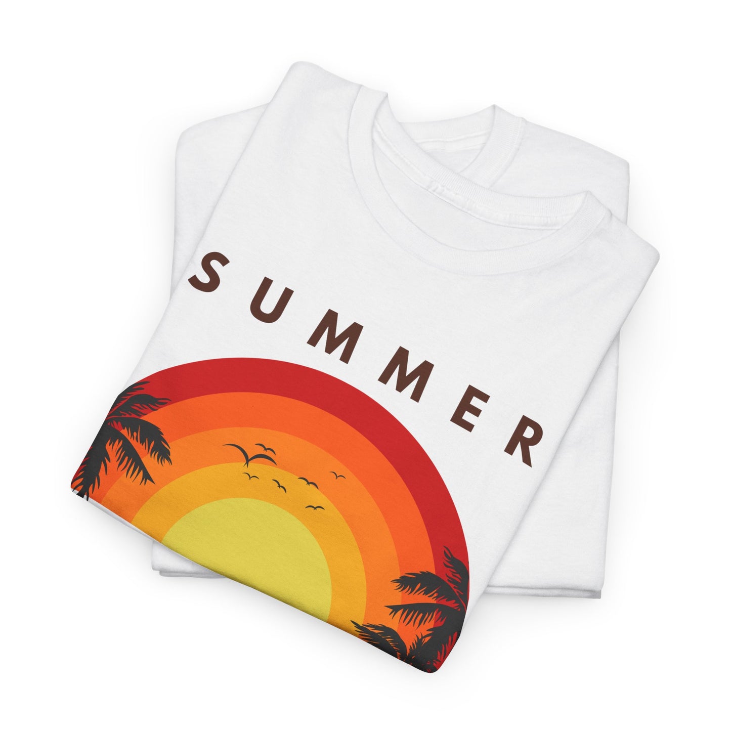 Summer Holidays Unisex Heavy Cotton Tee