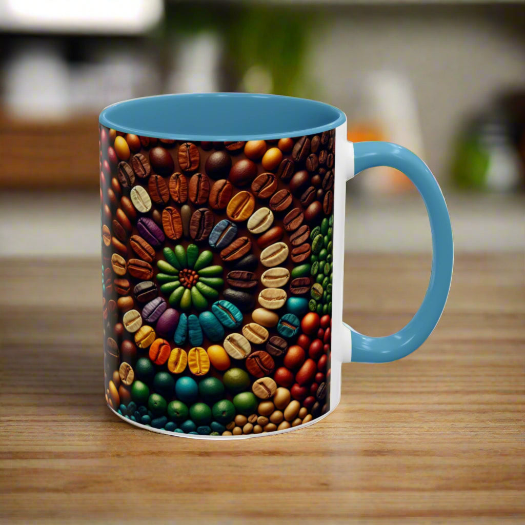 Colorful Coffee  Mug - 11oz & 15oz - Perfect Gift for Coffee Lovers