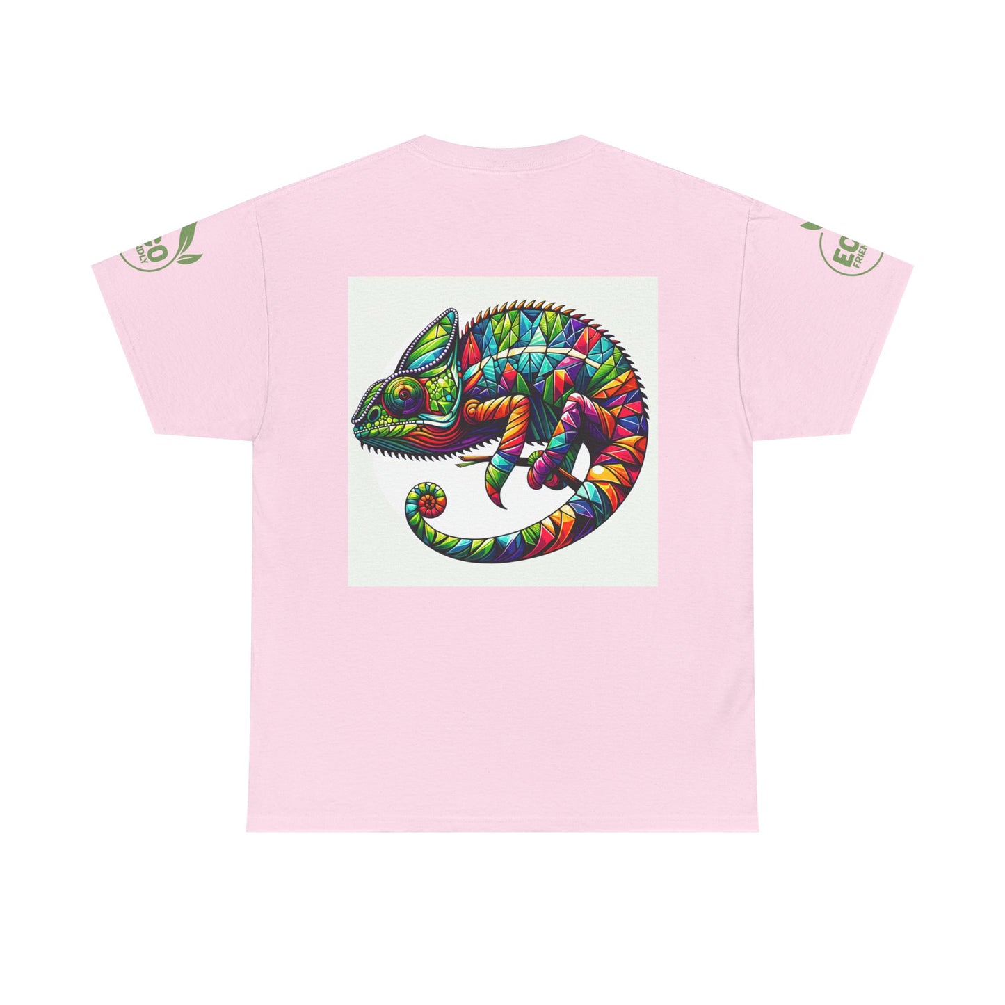 Colorful Chameleon Unisex Heavy Cotton Tee - "I Can Be Anything" Design