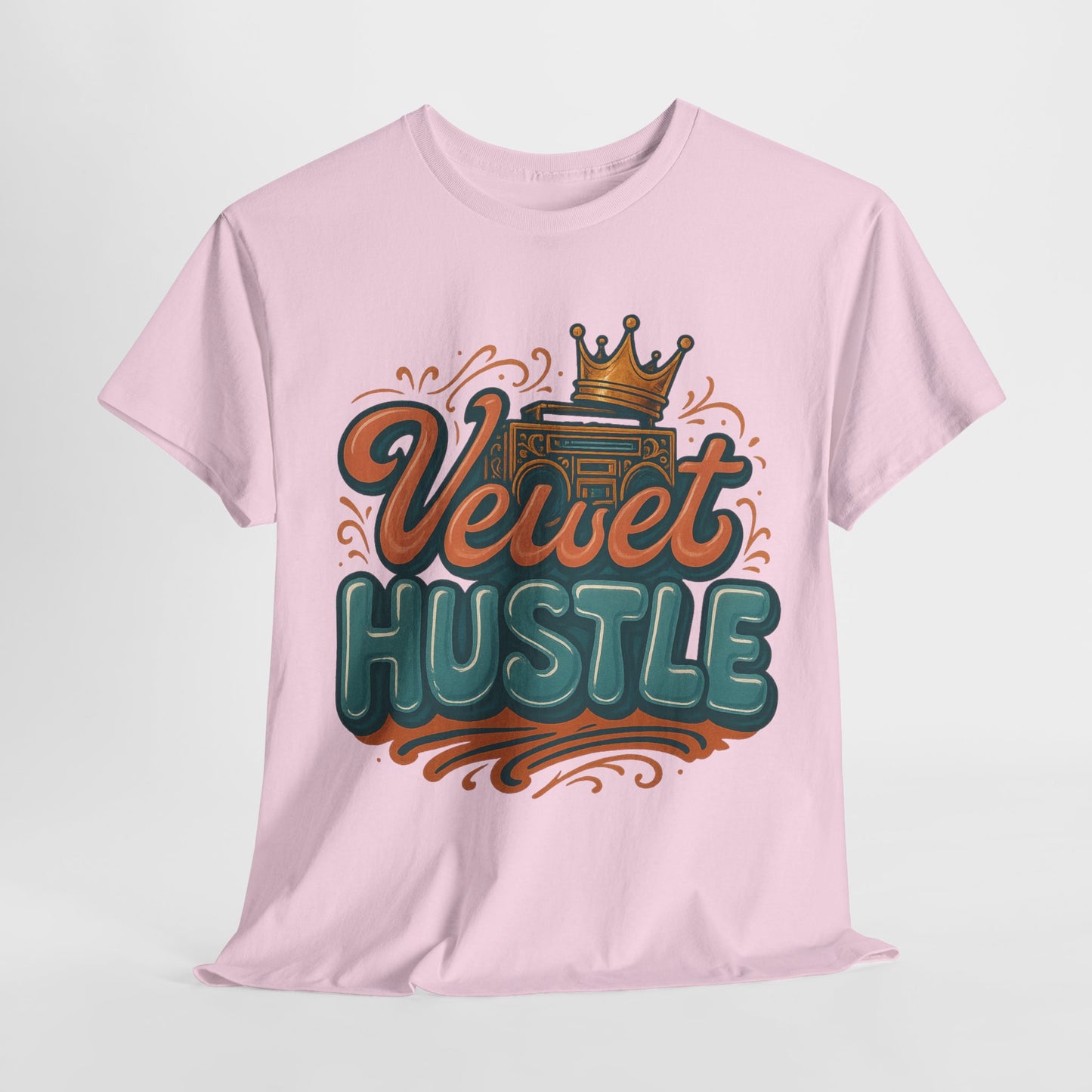 Unisex Heavy Cotton Tee - Velvet Hustle Graphic Tee