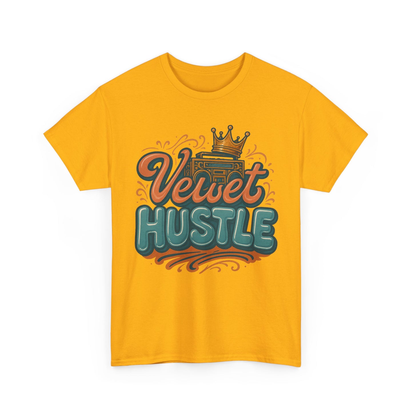 Unisex Heavy Cotton Tee - Velvet Hustle Graphic Tee