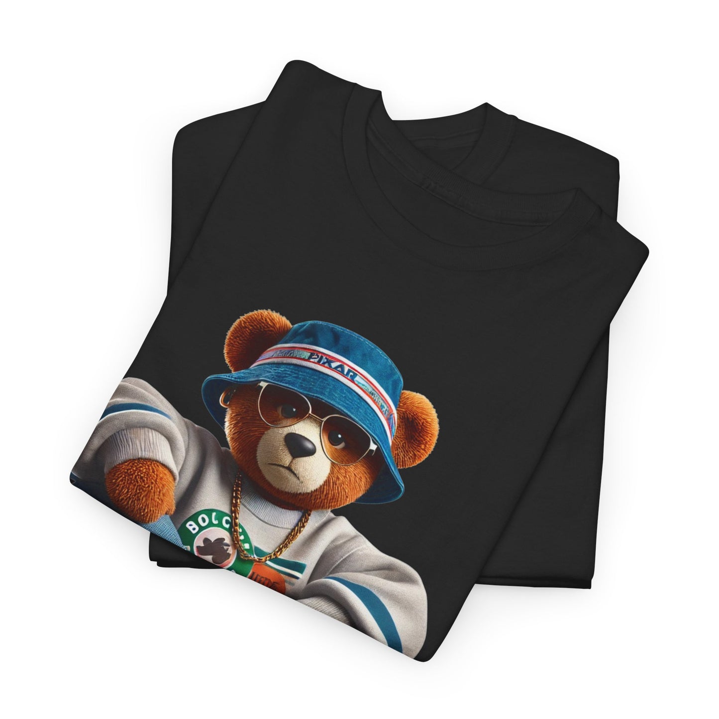 Unisex Heavy Cotton Tee - Teddy Vibes Streetwear T-Shirt