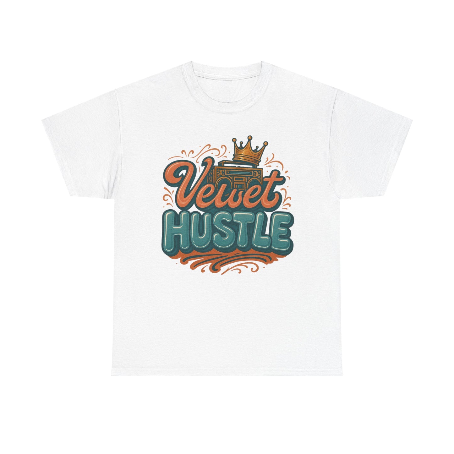 Unisex Heavy Cotton Tee - Velvet Hustle Graphic Tee