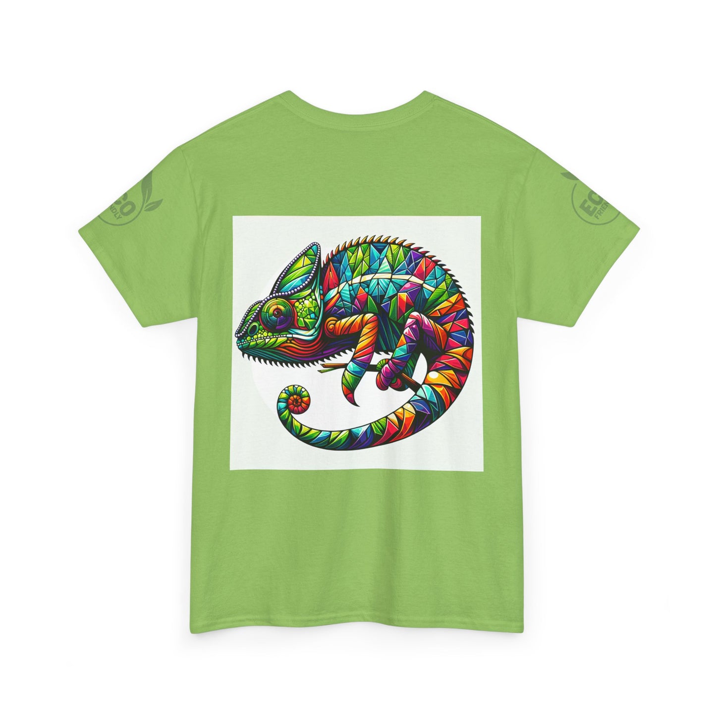 Colorful Chameleon Unisex Heavy Cotton Tee - "I Can Be Anything" Design