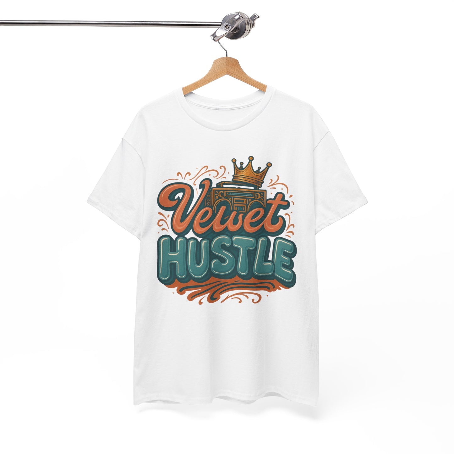 Unisex Heavy Cotton Tee - Velvet Hustle Graphic Tee