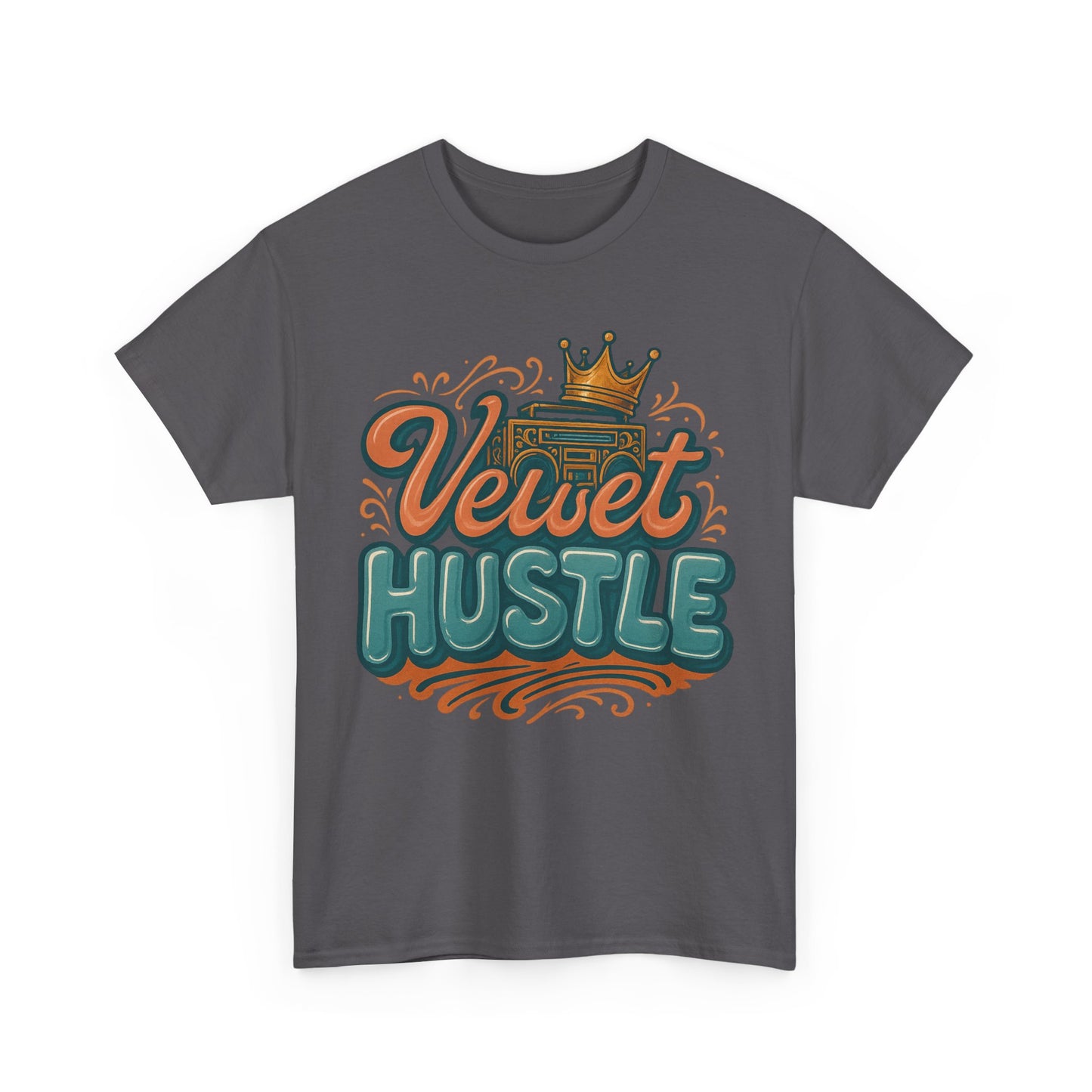 Unisex Heavy Cotton Tee - Velvet Hustle Graphic Tee