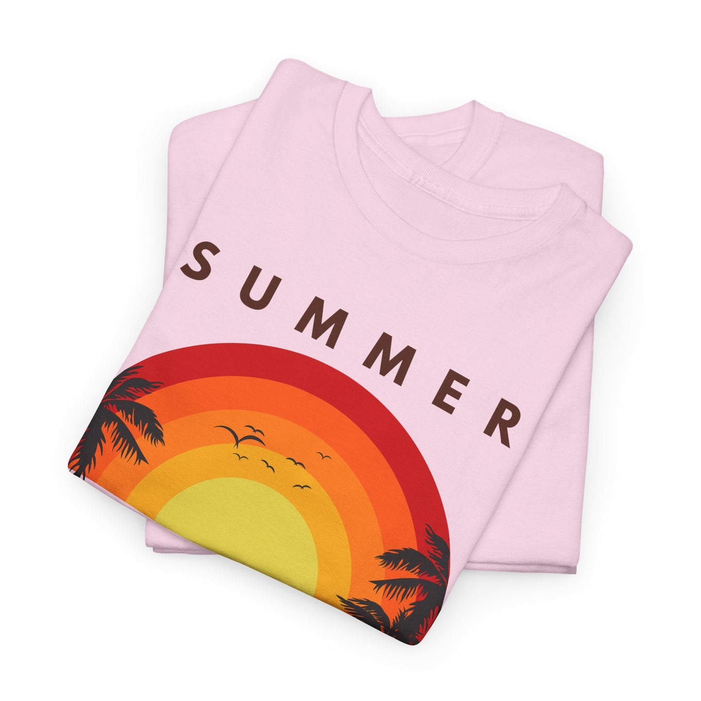 Summer Holidays Unisex Heavy Cotton Tee