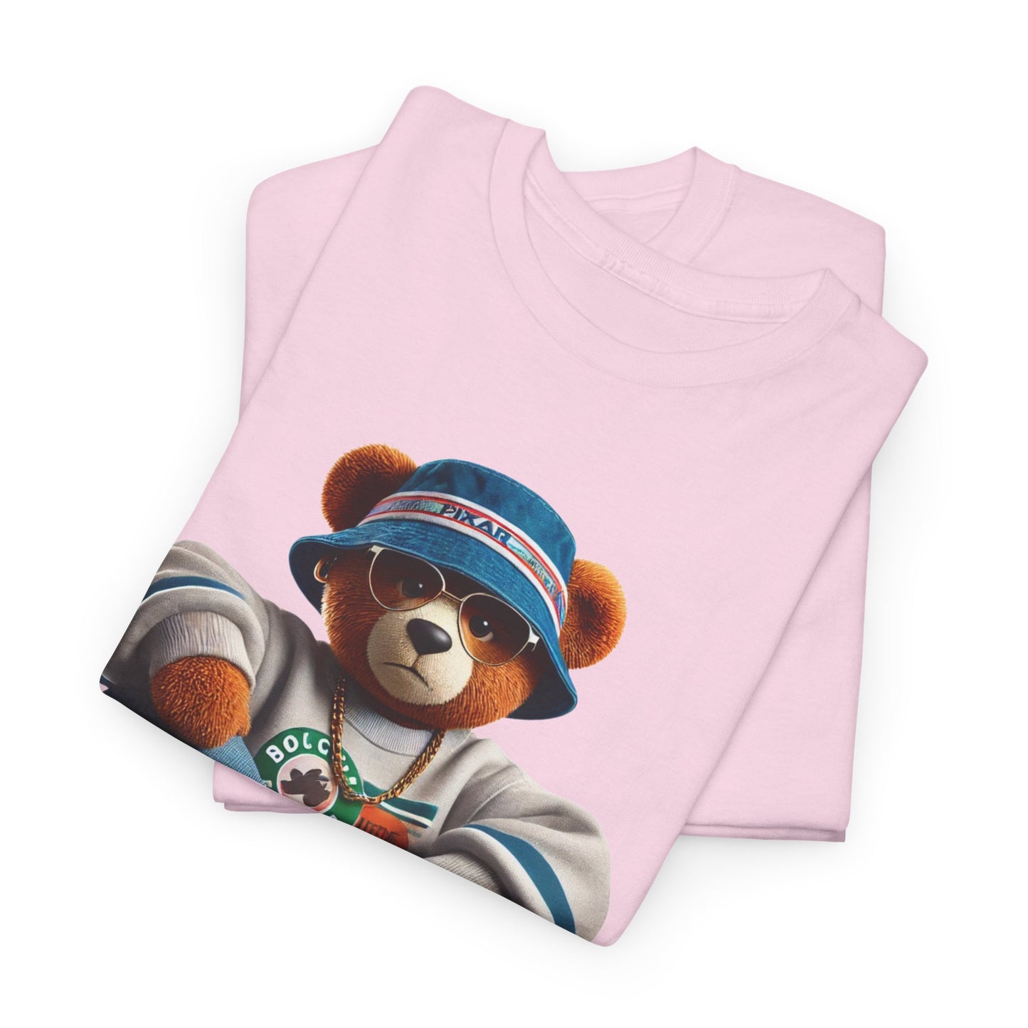 Unisex Heavy Cotton Tee - Teddy Vibes Streetwear T-Shirt
