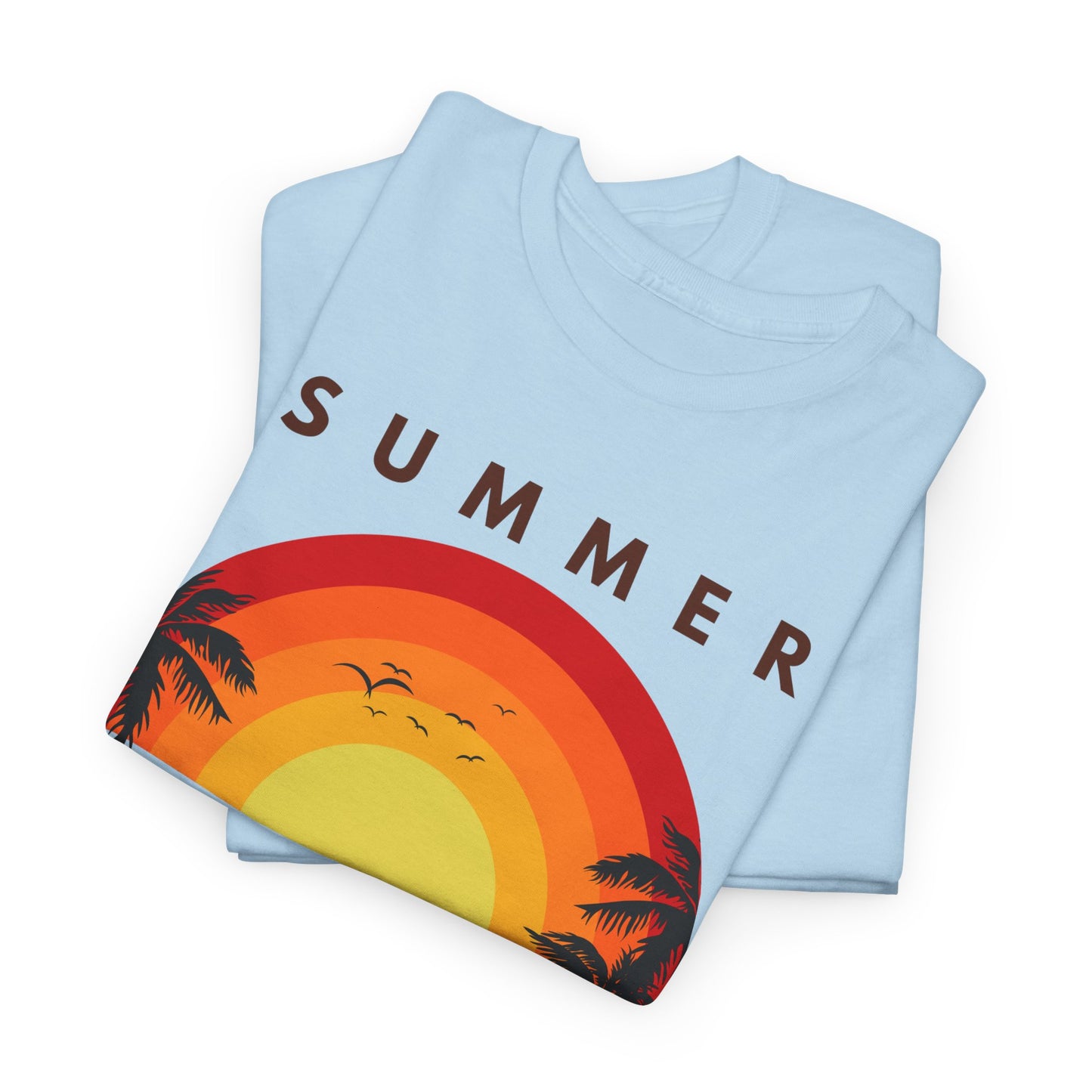 Summer Holidays Unisex Heavy Cotton Tee