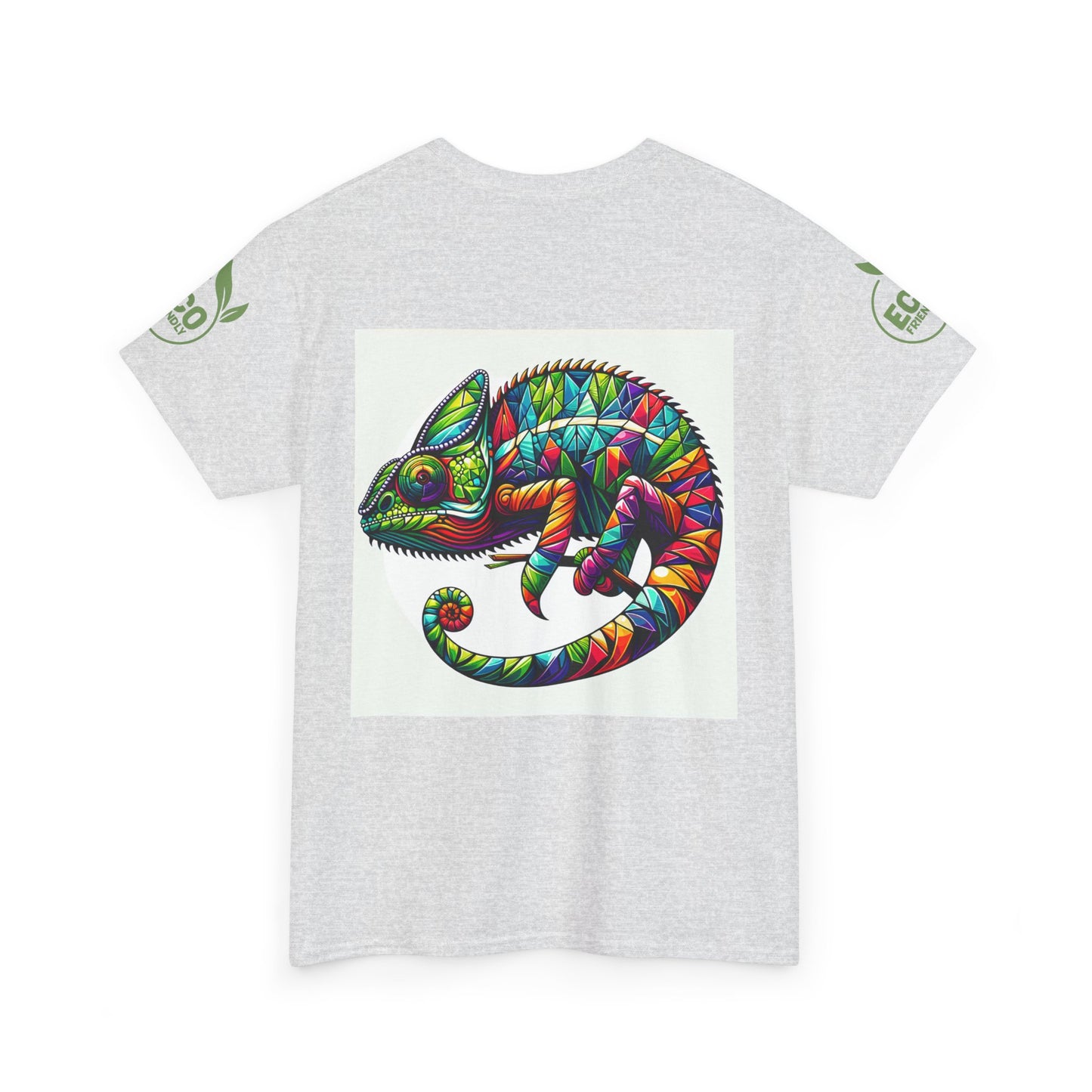 Colorful Chameleon Unisex Heavy Cotton Tee - "I Can Be Anything" Design