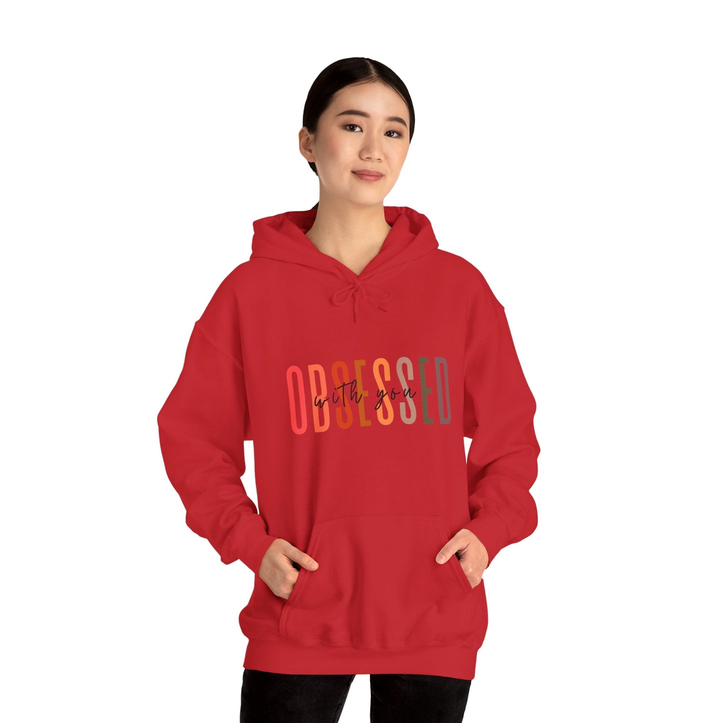 Obsessed Unisex Heavy Blend Hoodie - Cozy Sweatshirt for Everyday Comfort