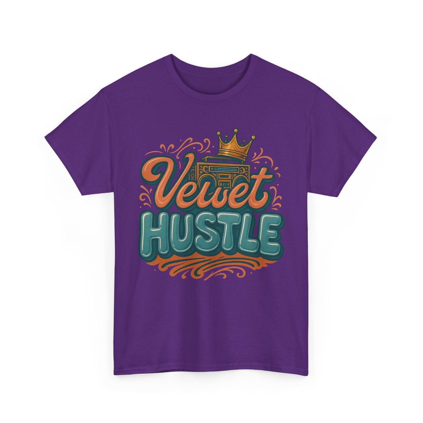 Unisex Heavy Cotton Tee - Velvet Hustle Graphic Tee