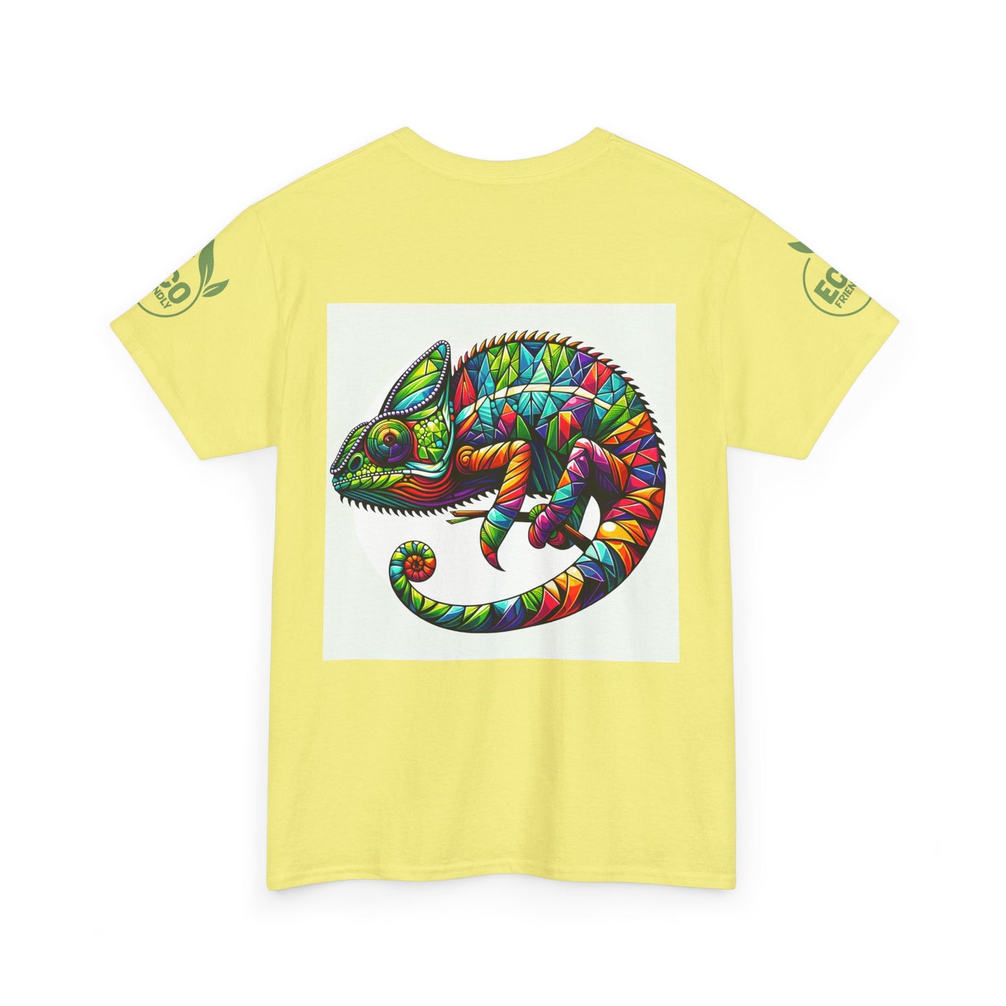 Colorful Chameleon Unisex Heavy Cotton Tee - "I Can Be Anything" Design