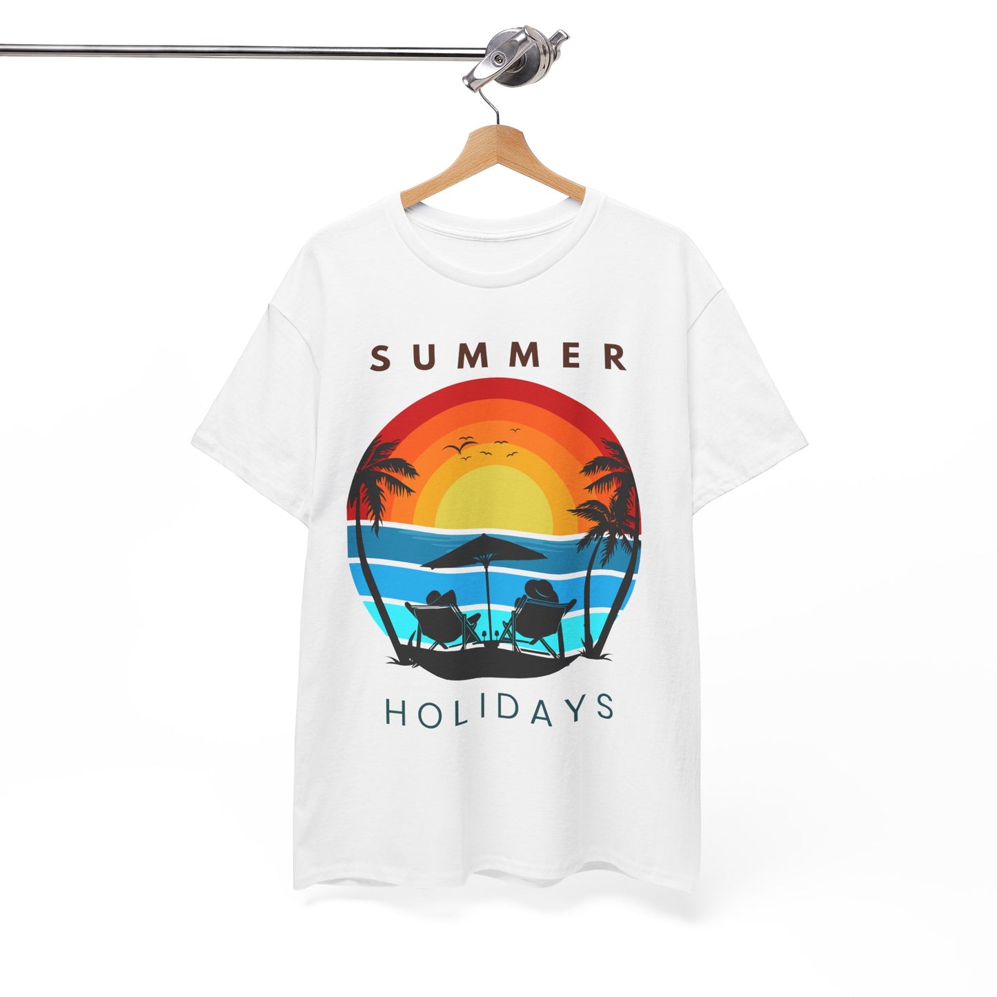 Summer Holidays Unisex Heavy Cotton Tee