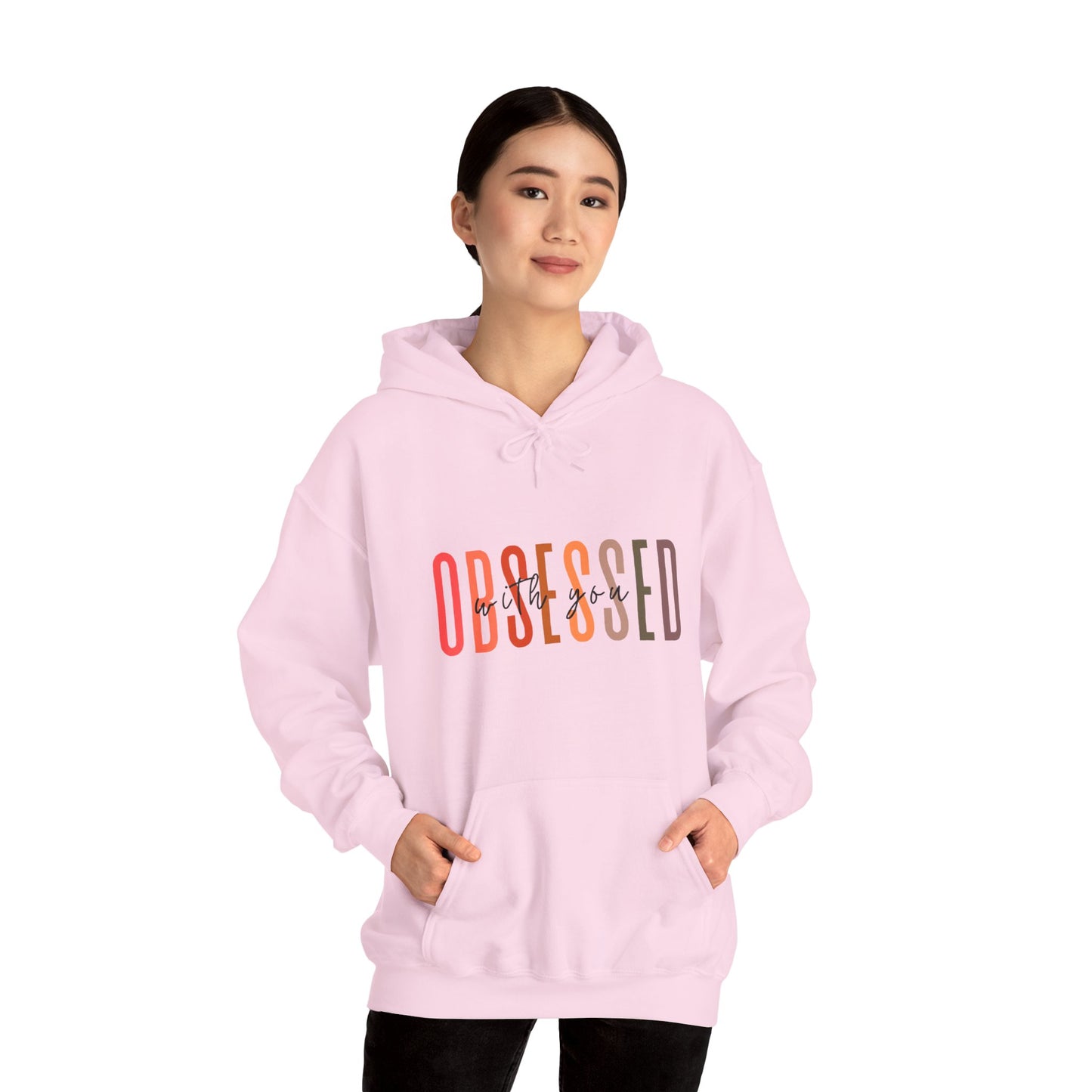 Obsessed Unisex Heavy Blend Hoodie - Cozy Sweatshirt for Everyday Comfort