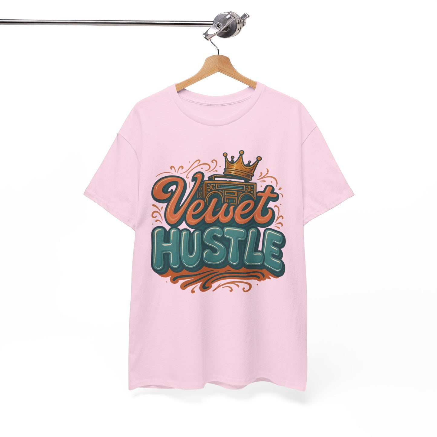 Unisex Heavy Cotton Tee - Velvet Hustle Graphic Tee