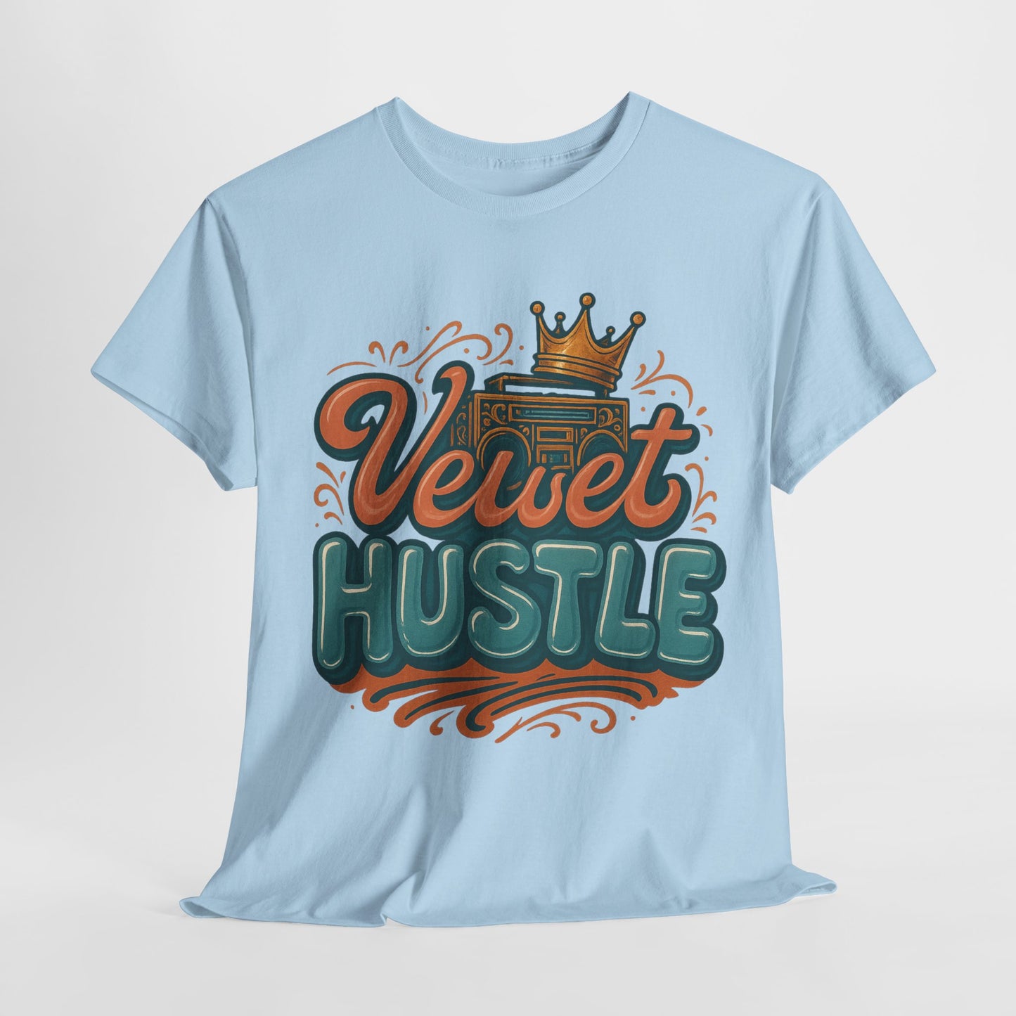 Unisex Heavy Cotton Tee - Velvet Hustle Graphic Tee