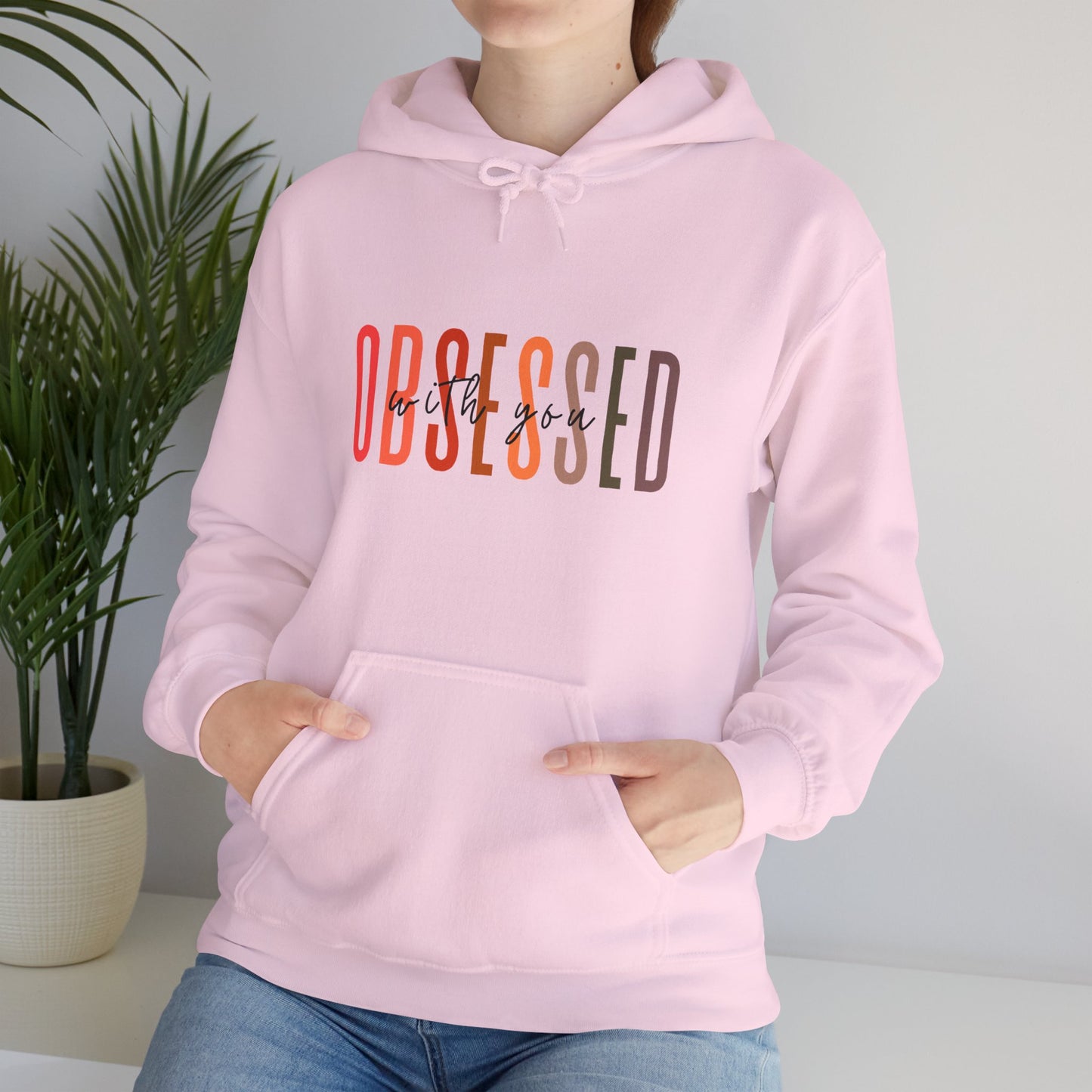 Obsessed Unisex Heavy Blend Hoodie - Cozy Sweatshirt for Everyday Comfort