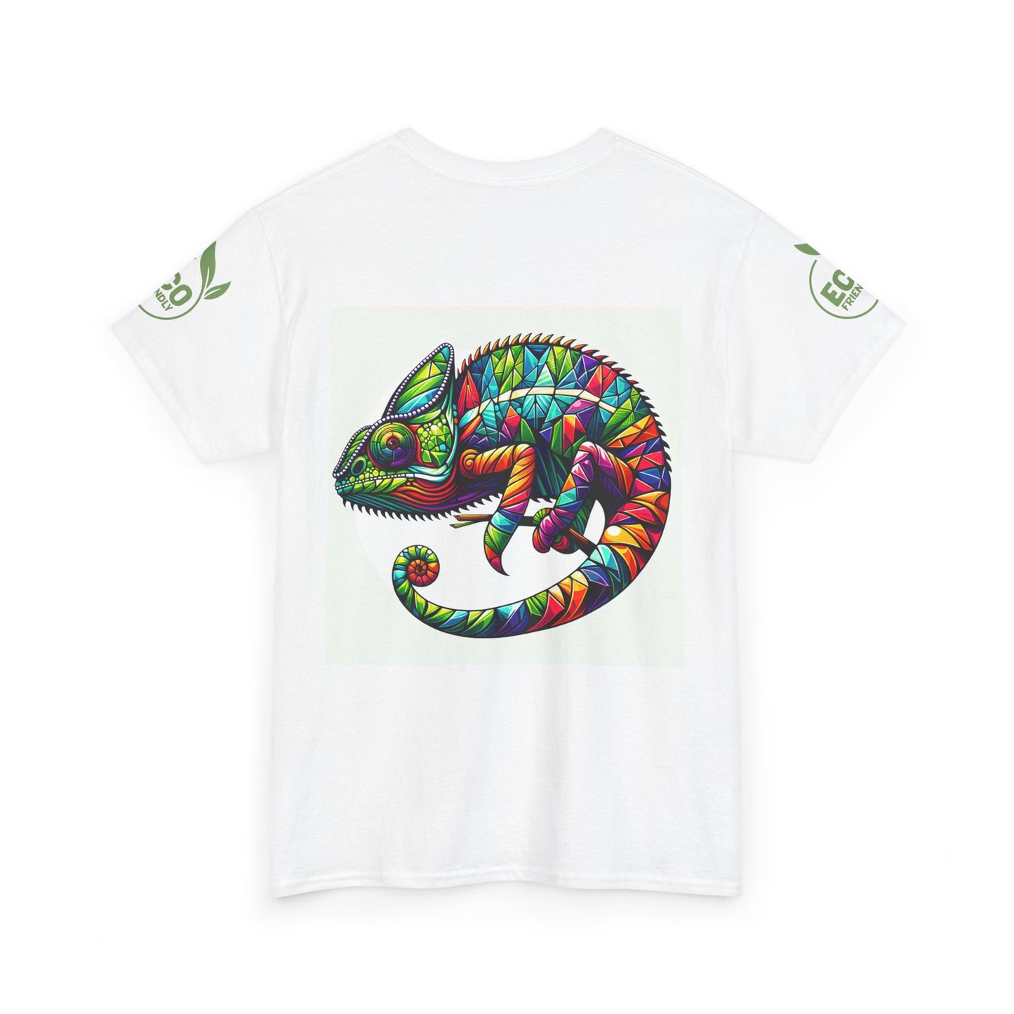 Colorful Chameleon Unisex Heavy Cotton Tee - "I Can Be Anything" Design