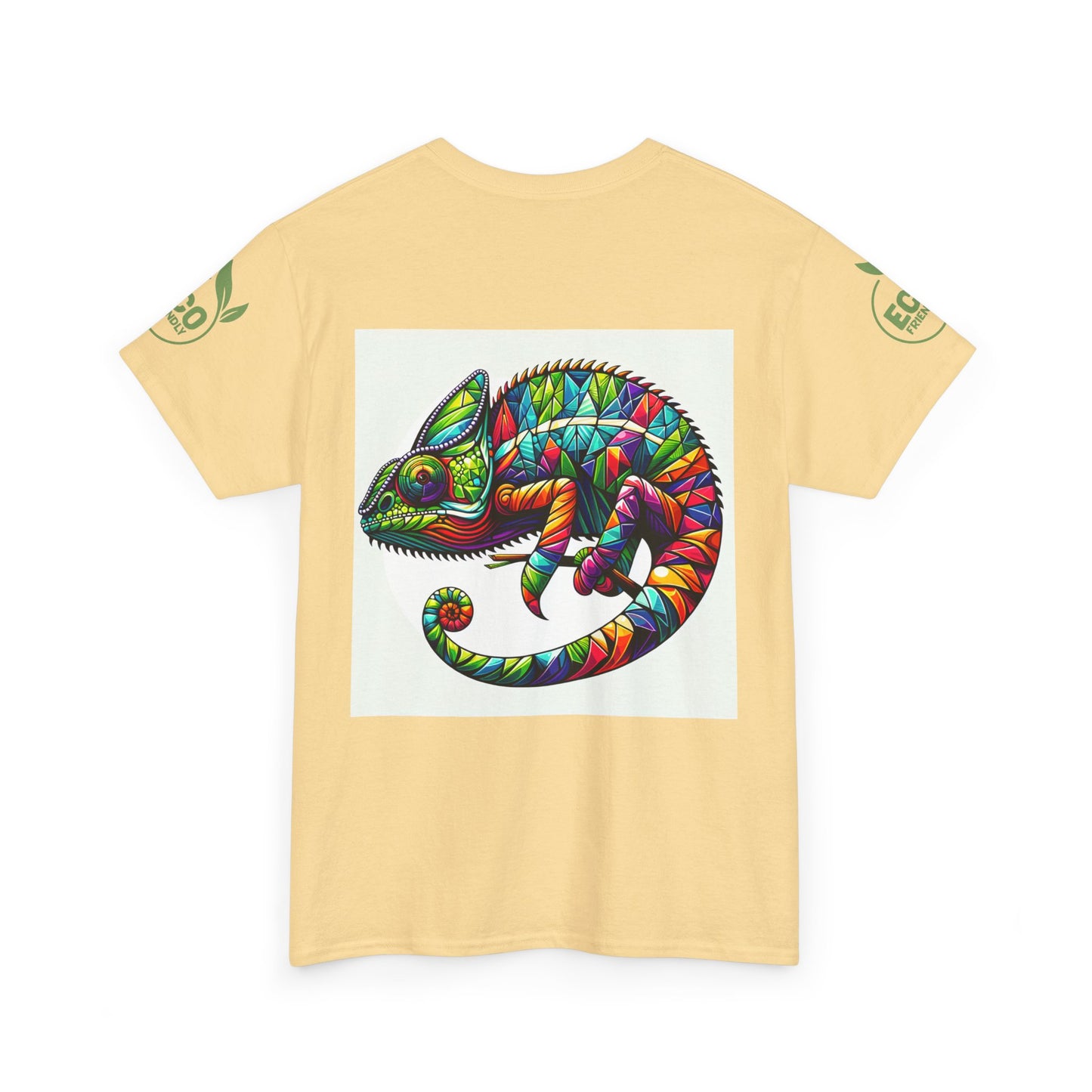 Colorful Chameleon Unisex Heavy Cotton Tee - "I Can Be Anything" Design