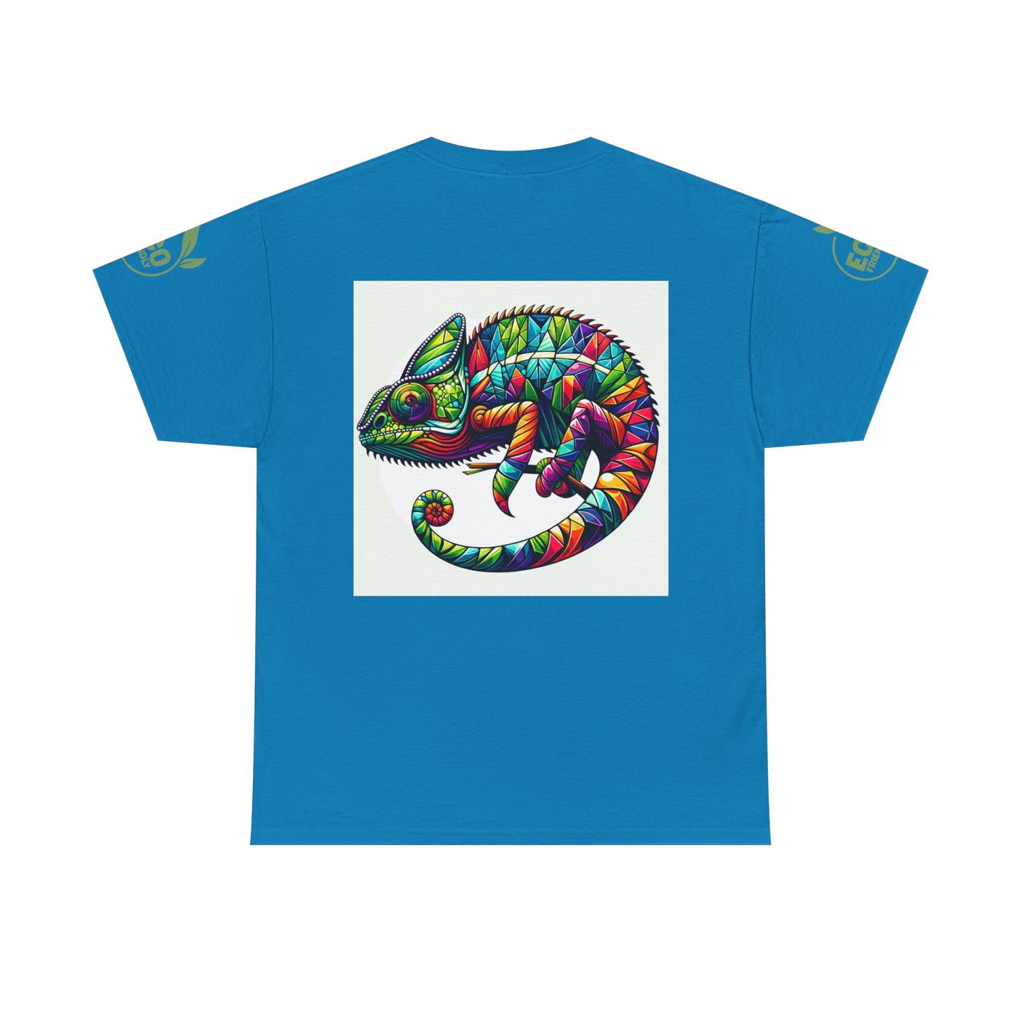 Colorful Chameleon Unisex Heavy Cotton Tee - "I Can Be Anything" Design