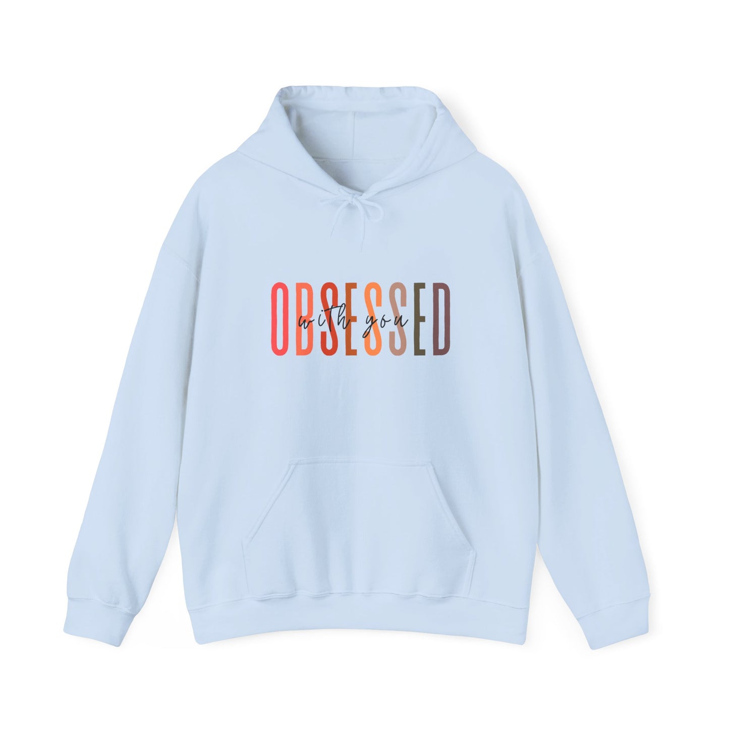Obsessed Unisex Heavy Blend Hoodie - Cozy Sweatshirt for Everyday Comfort