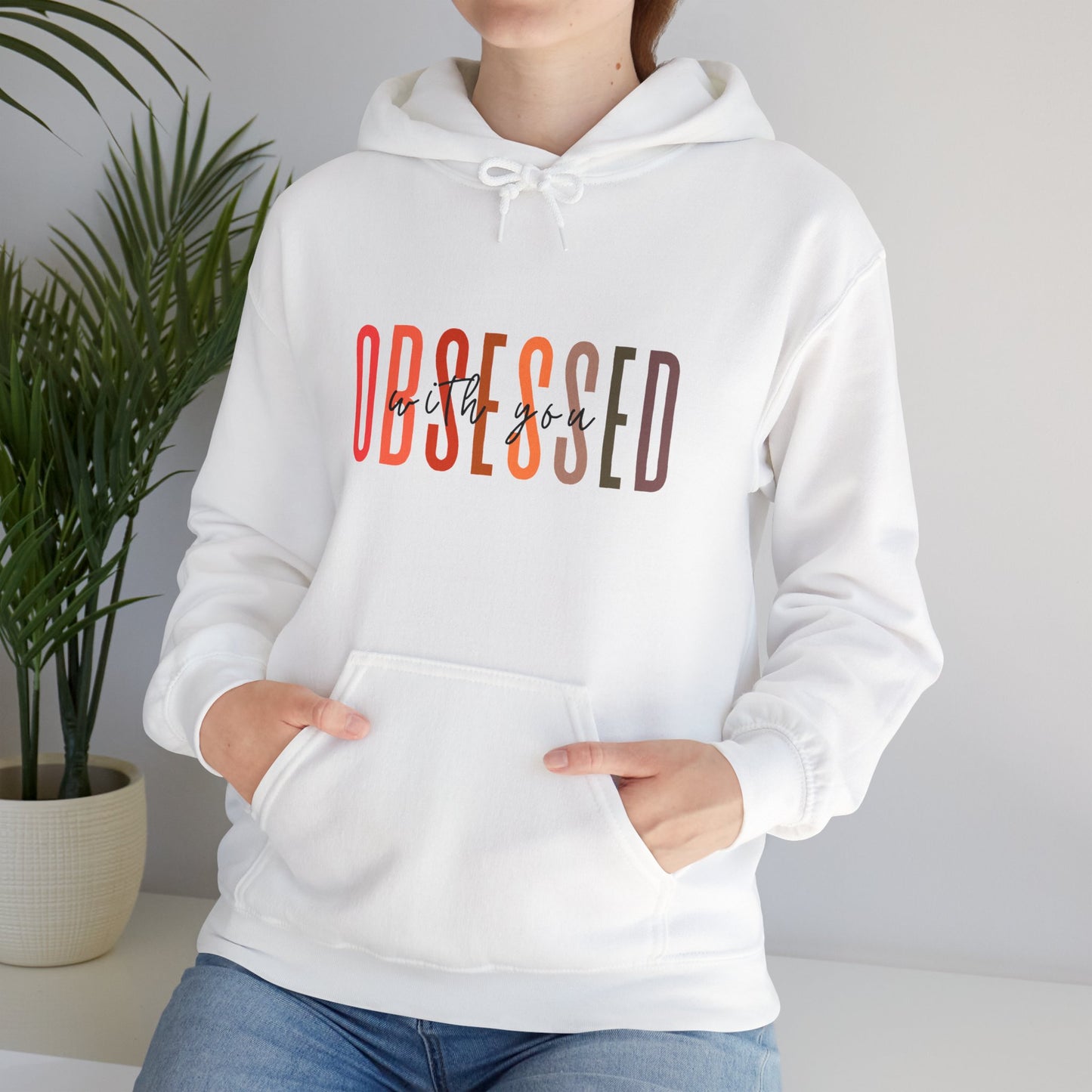 Obsessed Unisex Heavy Blend Hoodie - Cozy Sweatshirt for Everyday Comfort