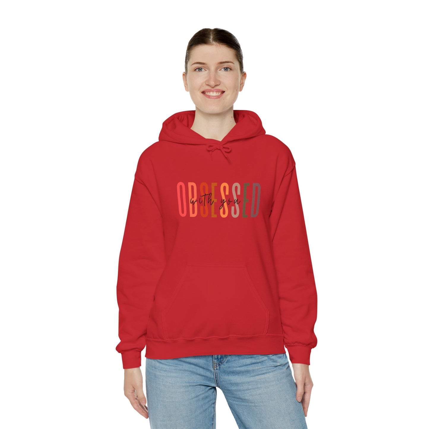 Obsessed Unisex Heavy Blend Hoodie - Cozy Sweatshirt for Everyday Comfort