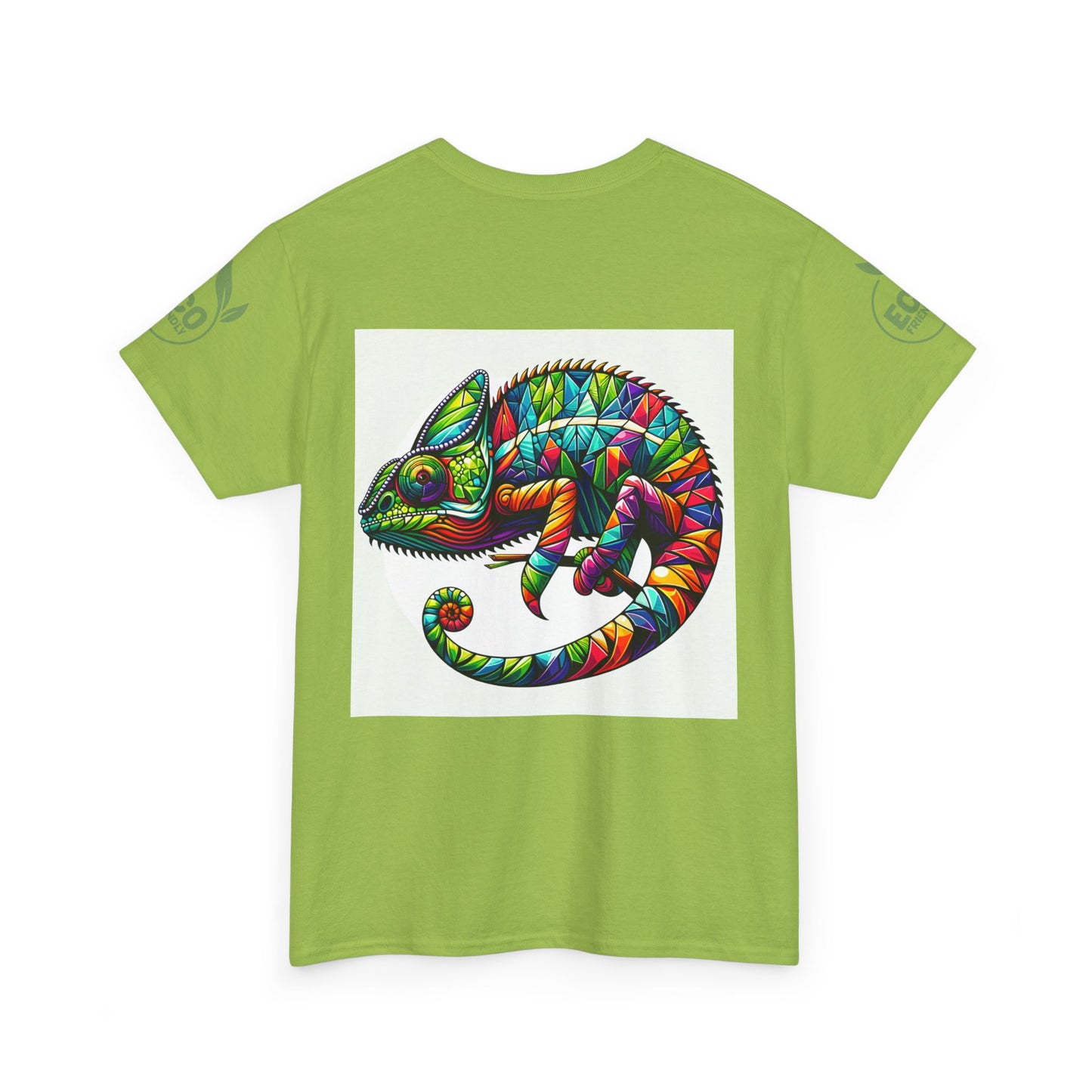 Colorful Chameleon Unisex Heavy Cotton Tee - "I Can Be Anything" Design